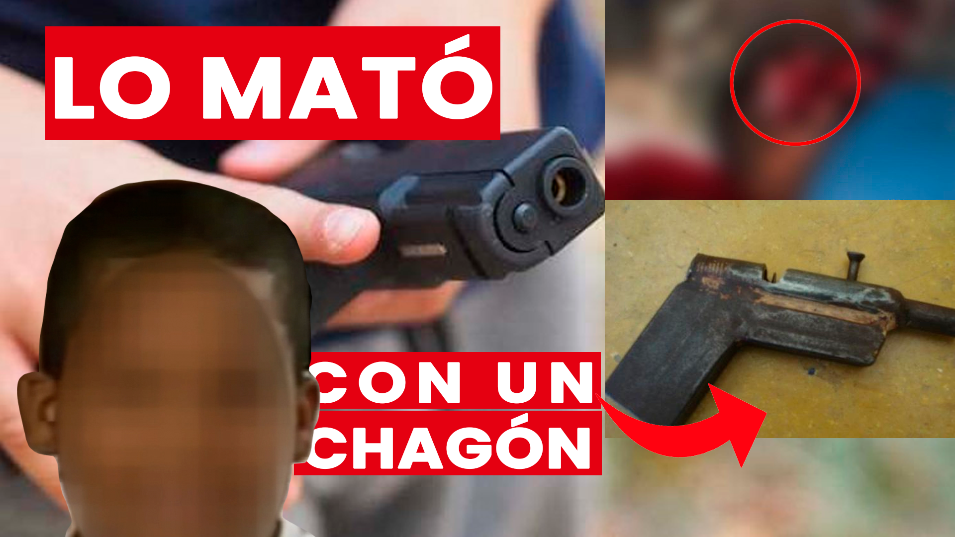 ¡Insólito! Niño Mata A Su Hermano De Un Tiro En La Cabeza Con Un “Chagón”