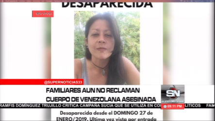 Cuerpo De La Venezolana Encontrada Muerta En Departamento Aún No Ha Sido Reclamado
