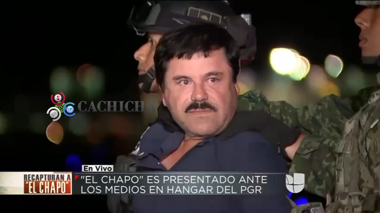 Las Autoridades Mexicanas Presentan A La Prensa A Joaquín “Chapo” Guzmán Tras Su Recaptura #Video