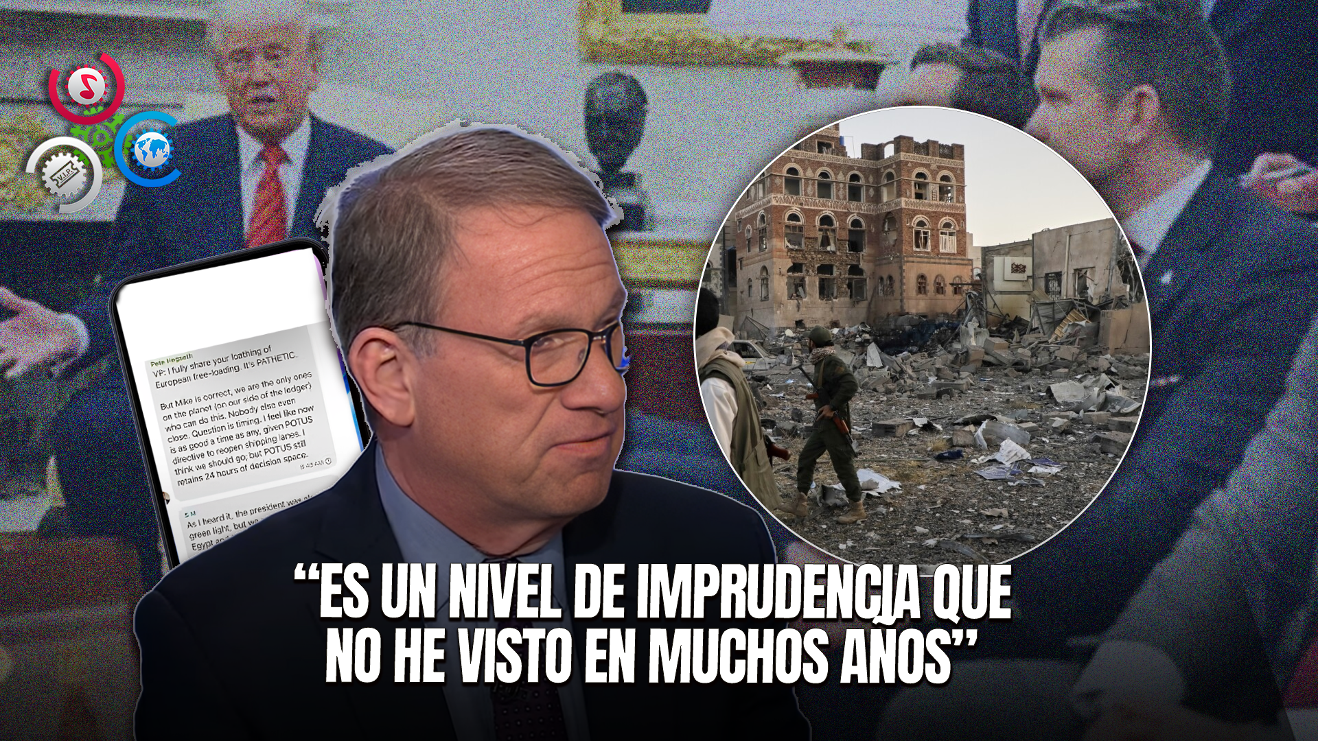 Periodista Relata Cómo Fue Incluido En Un Chat Grupal Del Gobierno De EE. UU.