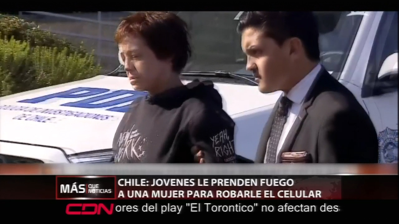 En Chile Fueron Apresados Tres Jóvenes Por Robar A Una Mujer Y Luego Prenderla En Fuego