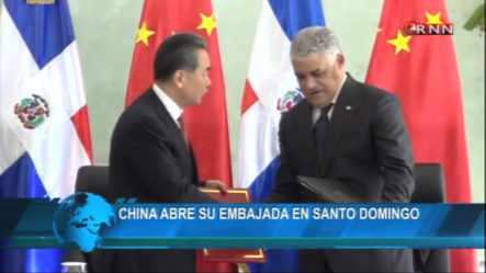 Por Primera Vez La República China Abre Su Embajada En Santo Domingo