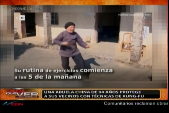 Doña De 94 Años Es La Maestra Del Kung Fu Y Defensora De Sus Vecinos En China