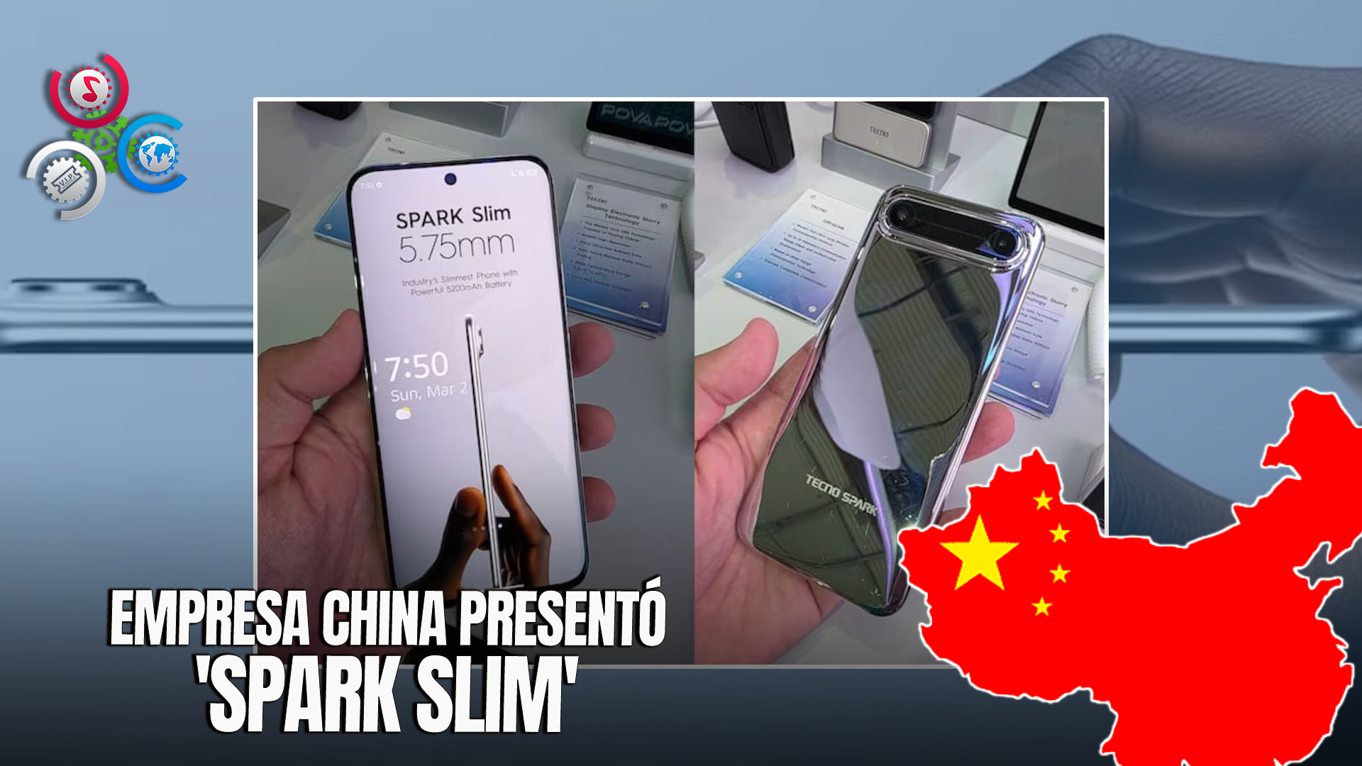 Empresa China Revoluciona El Mercado Con ‘Spark Slim’, El Teléfono Más Delgado Del Mundo