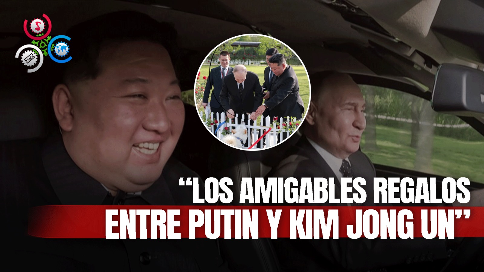 Presidentes Vladimir Putin Y Kim Jong Un, Reafirman Lazos Con Intercambio De Regalos