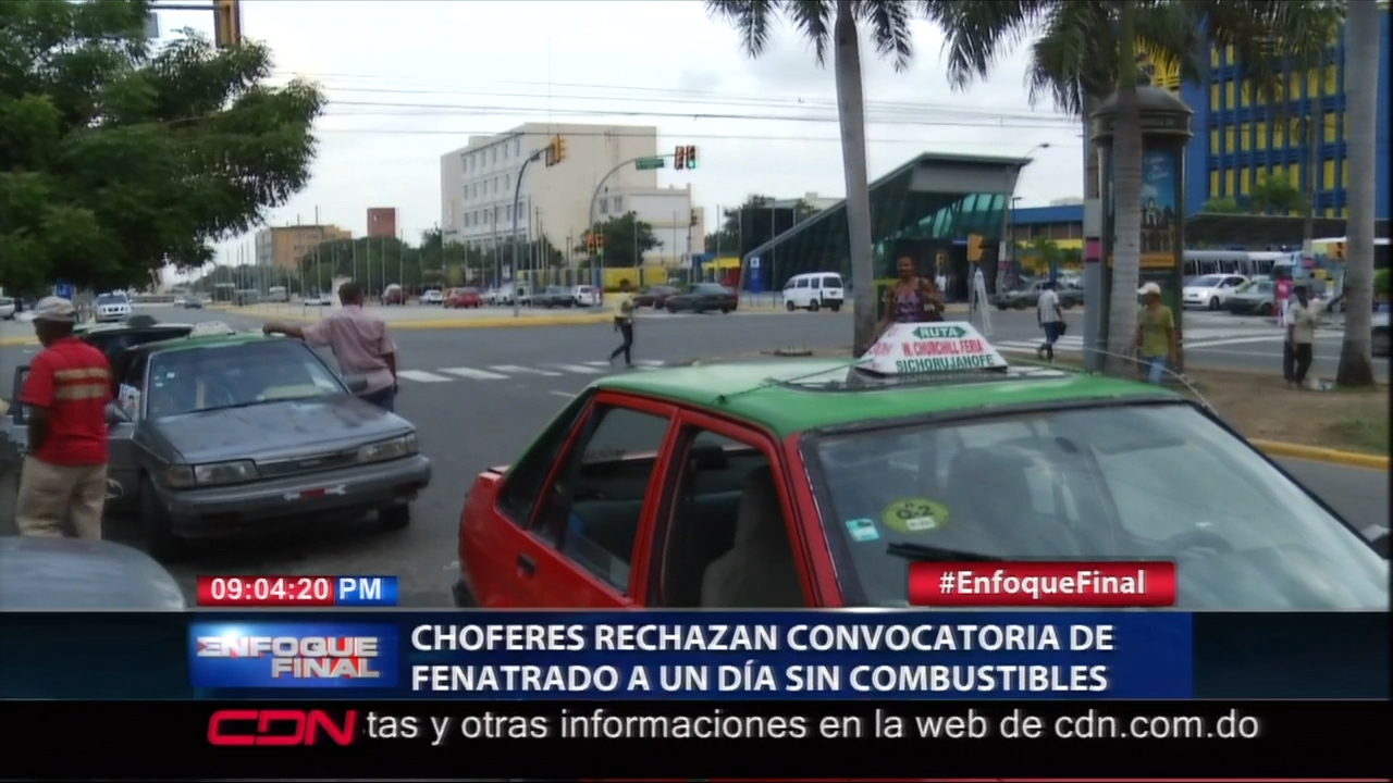 Choferes A Favor Y En Contra Ante Convocatoria De FENATRADO A Un Día Sin Combustible