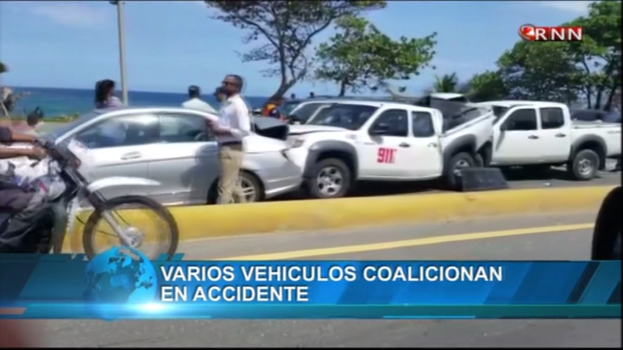 Varios Vehículos Coalicionan En Accidente