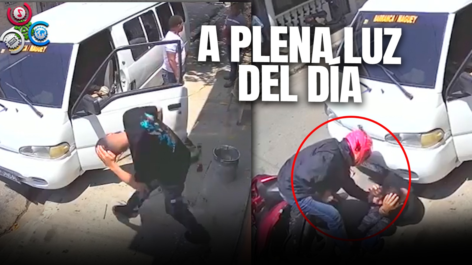 A Plena Luz Del Día Chocan Hombre Y Lo Atracan Con Su Hijo