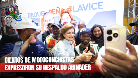 Raquel Peña: “Los Motoconchistas Estaban Olvidados, Hoy Tienen Seguro De Salud Y Apoyo Del Gobierno”