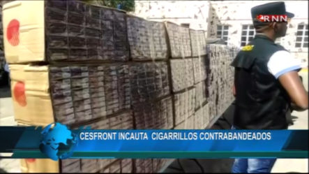 CESFRONT Incauta Unas 50 Mil Cajetillas De Cigarrillo En La Frontera En Contrabando