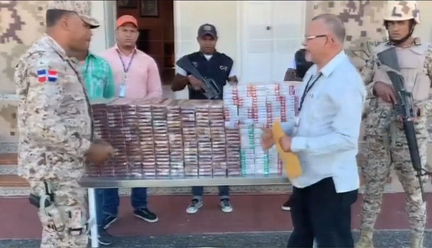 CESFRONT Incauta Cerca De 300 Paquetes De Cigarrillos Que Entraron A RD De Contrabando