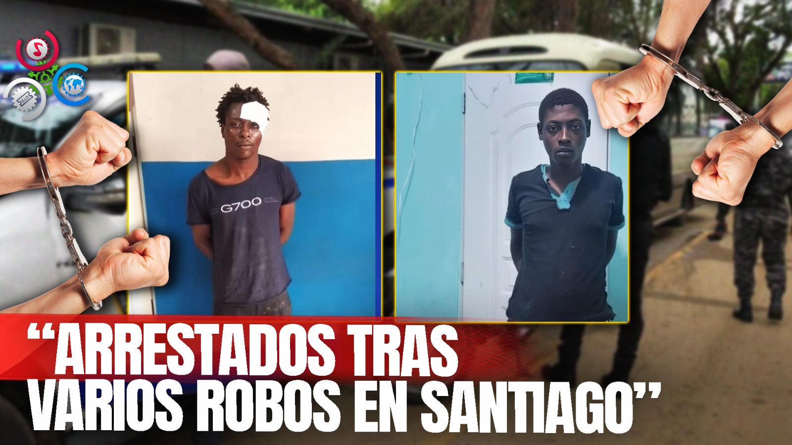 Policía Nacional Arresta A Cinco Hombres Por Múltiples Robos En Santiago