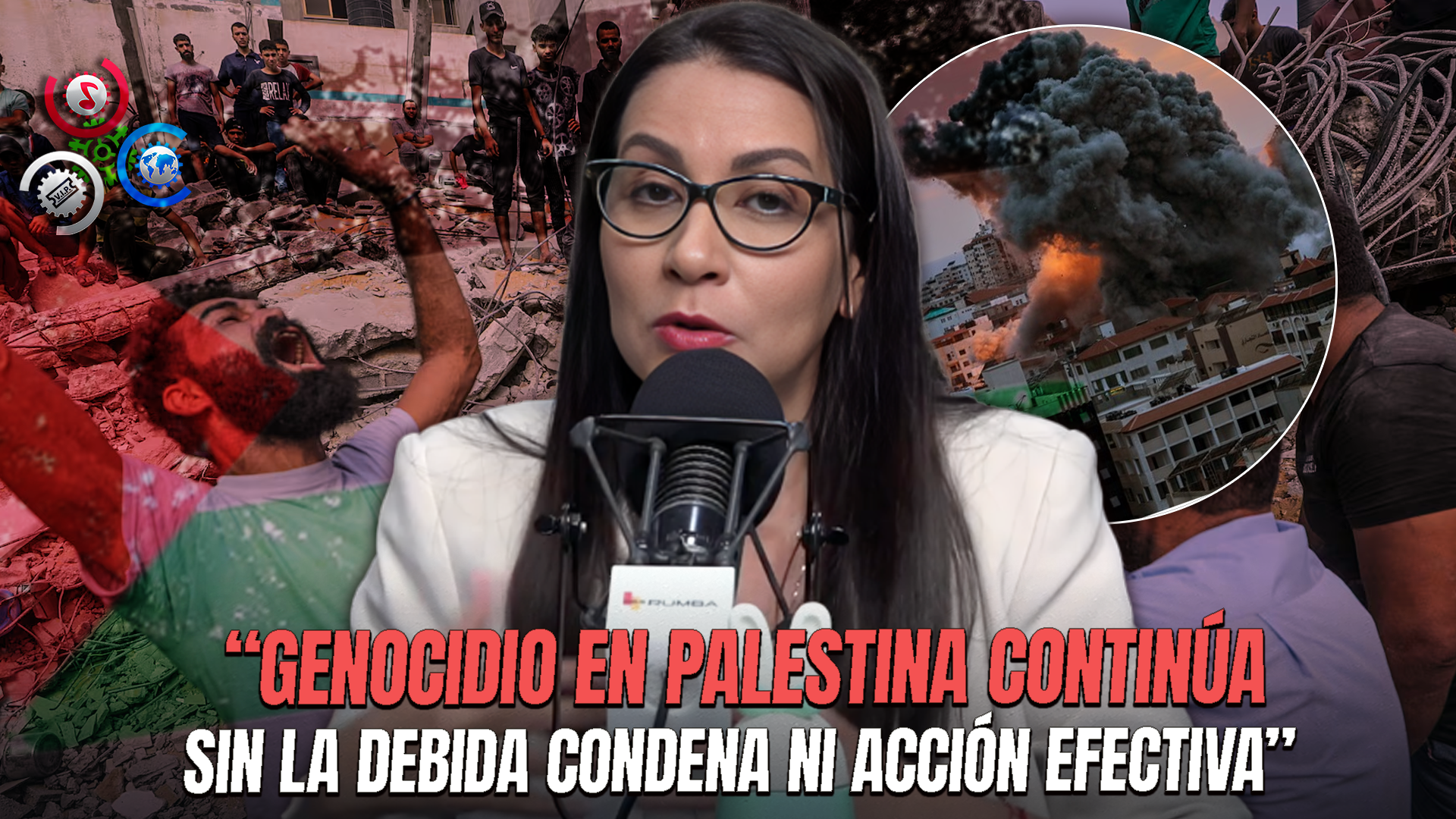 Claudia Rita Sobre Palestina: “Mientras El Mundo Se Distrae Con Irán, Siguen Muriendo Palestinos”