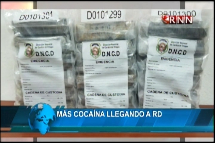 Más Cocaína Llegando Por Las Costas Dominicana, La DNCD Descomiza 18 Paquetes De Cocaína En Playa De Samaná