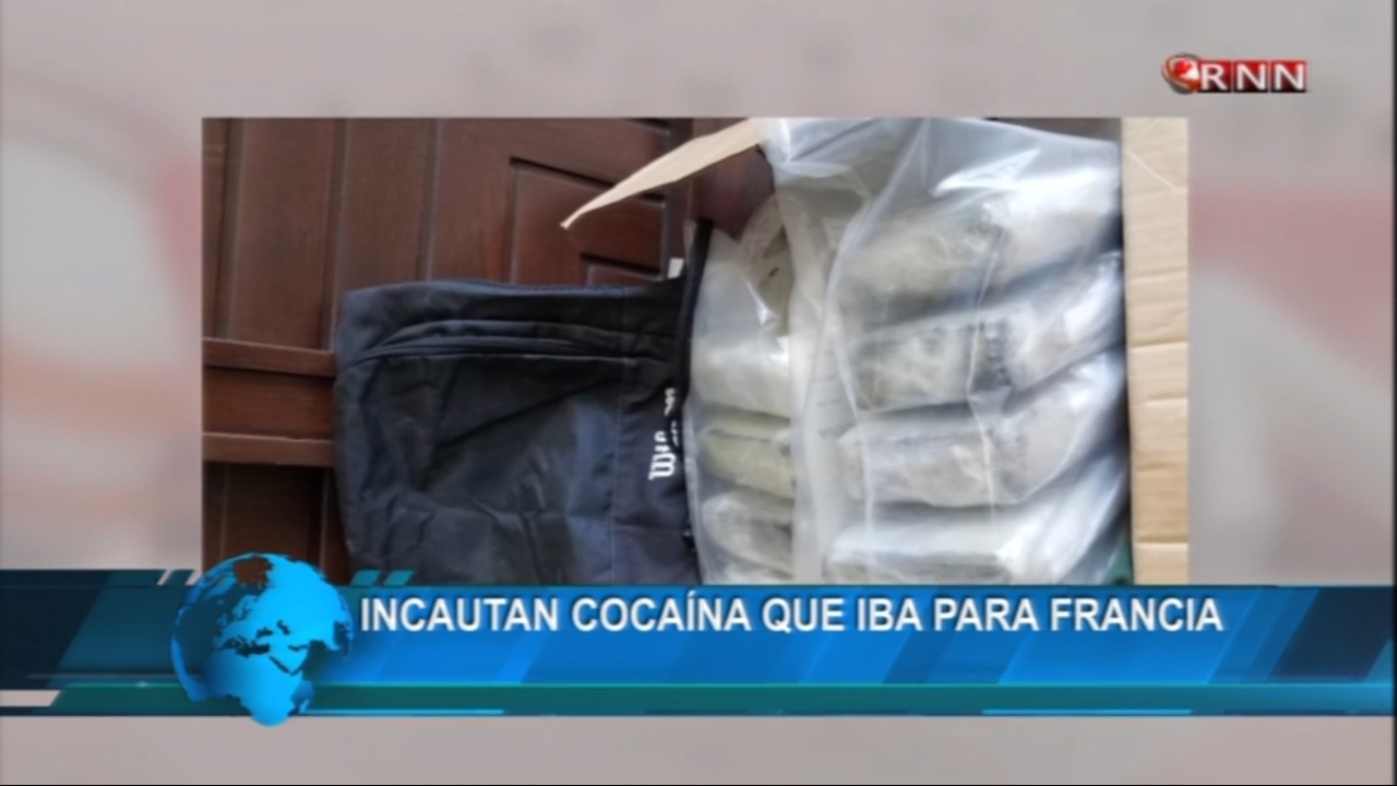 Autoridades Incautan Más De 10 Kilos De Cocaína Que Iba Para Francia