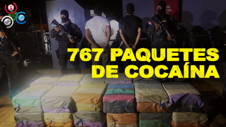 Ocupan Otro Cargamento De 767 Paquetes Presumiblemente Cocaína En Peravia