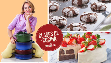 Pastel De Chocolate Con Crema Montada Con Fresas Y Galletas Craqueladas | Clases De Cocina