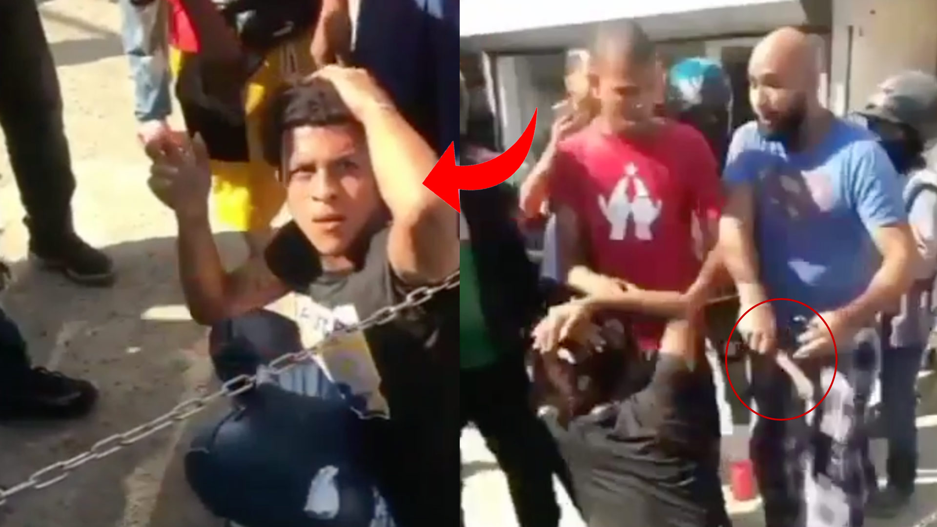 Este Ladrón No Esperaba Que Le Dieran Tremendo “cocotazo” Al Ser Atrapado; ¡Casi Lo Linchan!