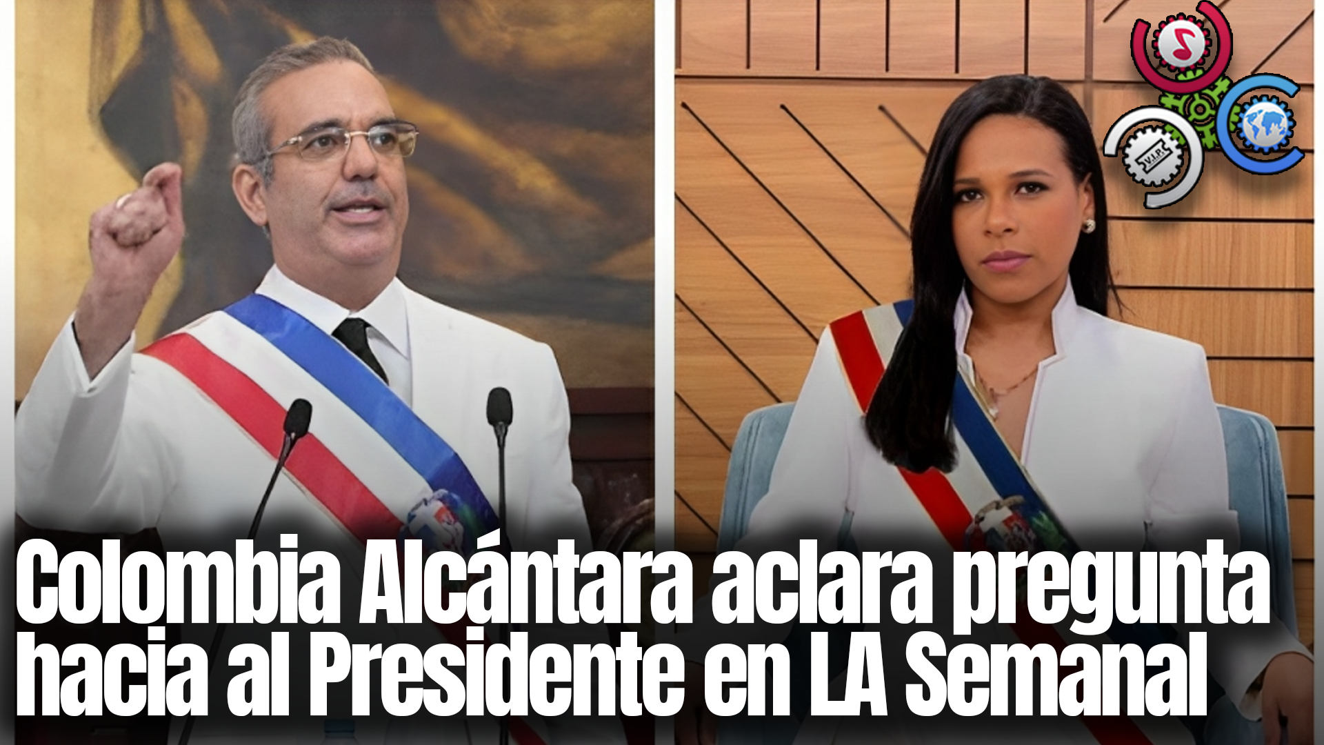 Colombia Alcántara Aclara Cuál Fue La Intención De Su Pregunta Hacia Al Presidente En LA Semanal