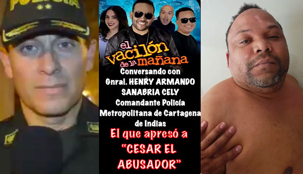 “En Exclusiva”  El Vacilón De La Mañana Conversa Con El Comandante Que Apresó A César “El Abusador”