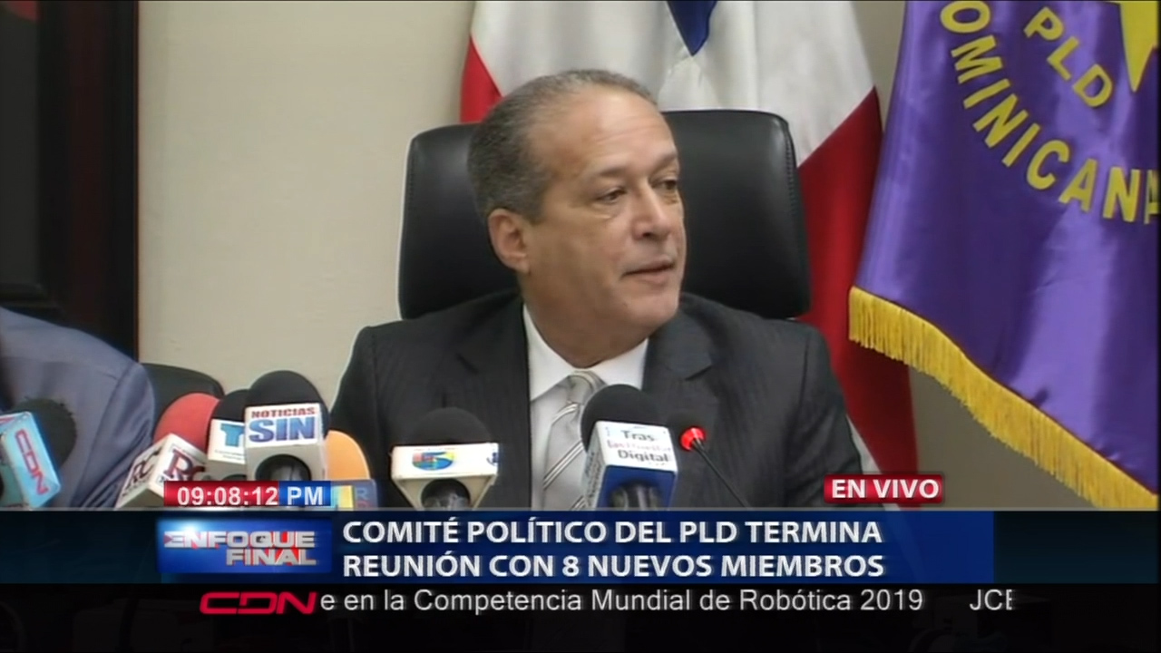 Reunión Del Comité Político Terminó Con 8 Nuevos Miembros