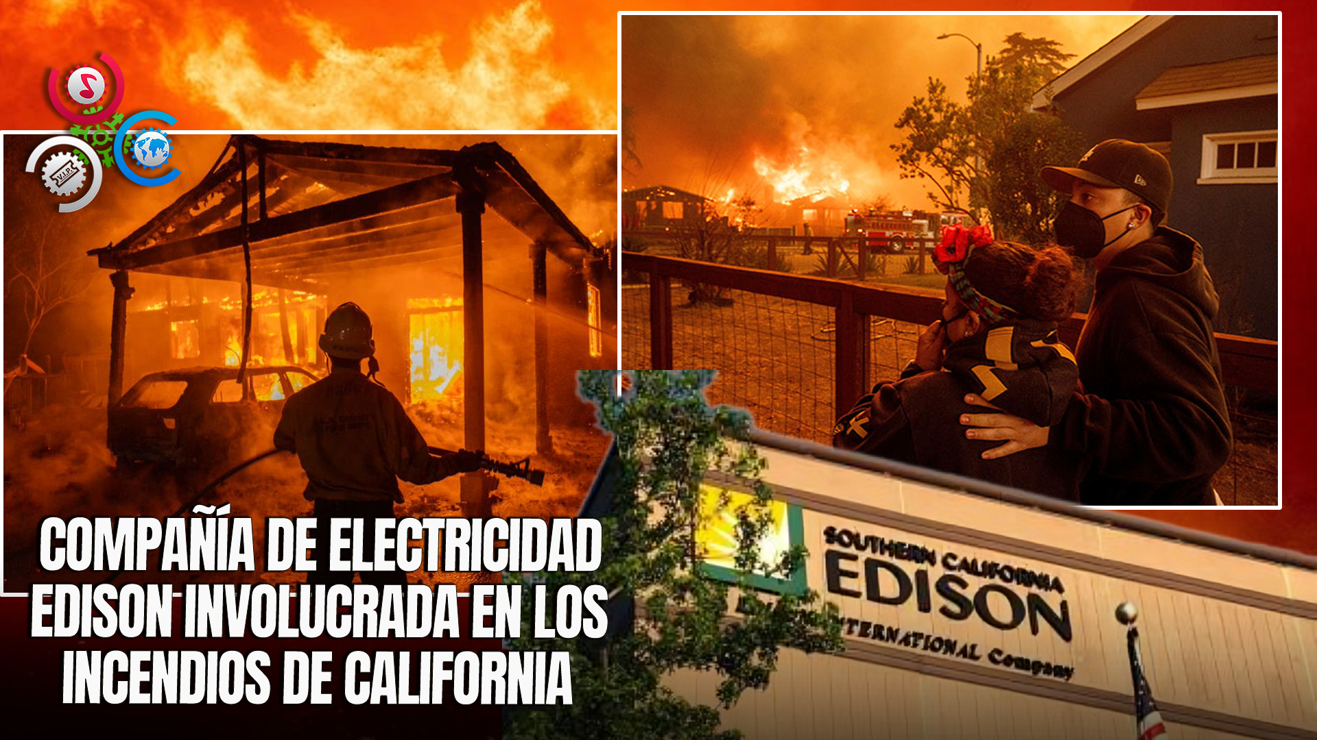 Acusan A Compañía De Electricidad De Provocar El Incendio Eaton En California