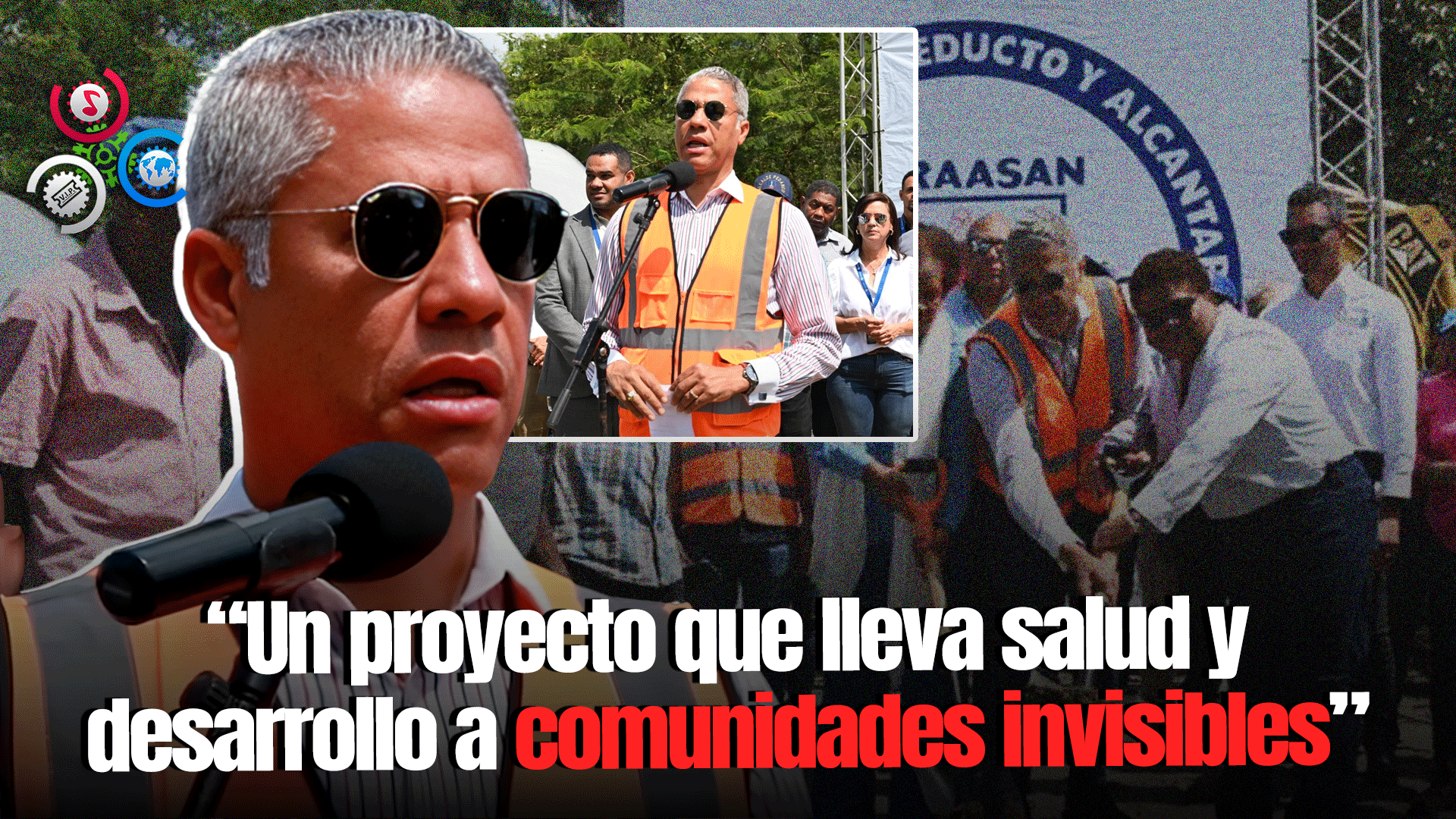 Coraasan Empieza Construcción De Alcantarillado En Sector Monte Adentro, Santiago