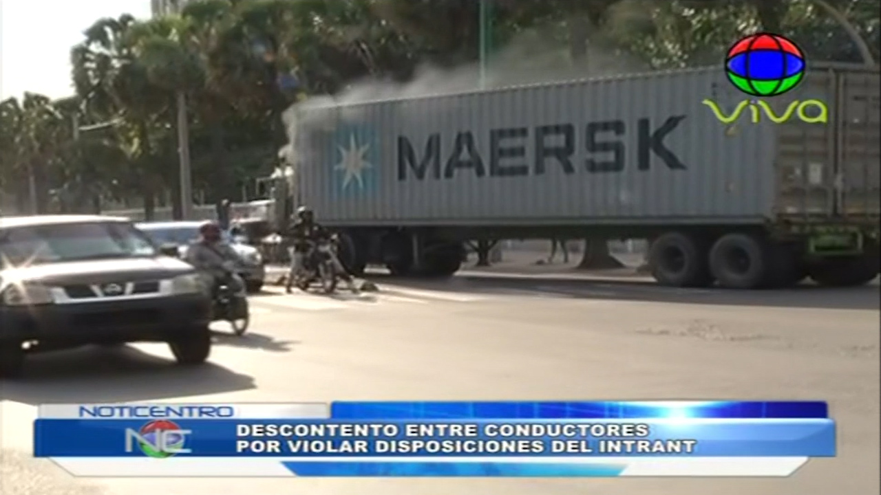 Descontento Entre Conductores Por Violar La Disposiciones Del INTRANT