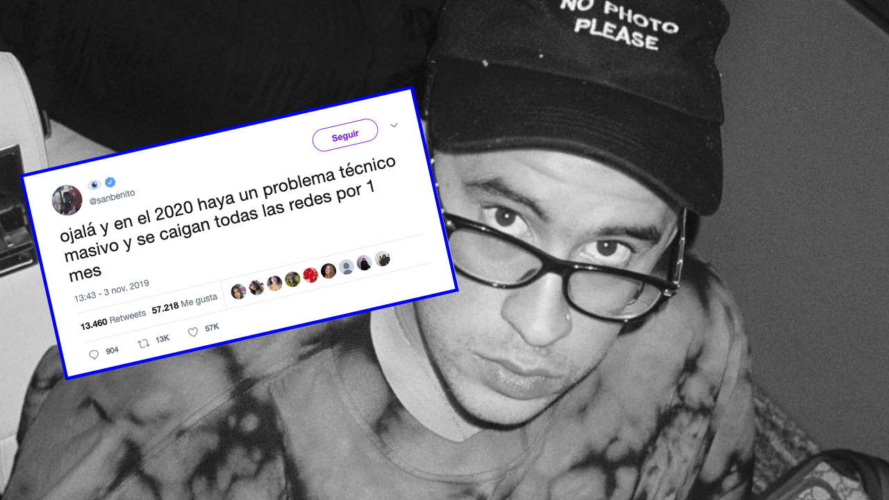 Bad Bunny Desea Que Se Caigan Todas Las Redes Sociales Por Un Mes