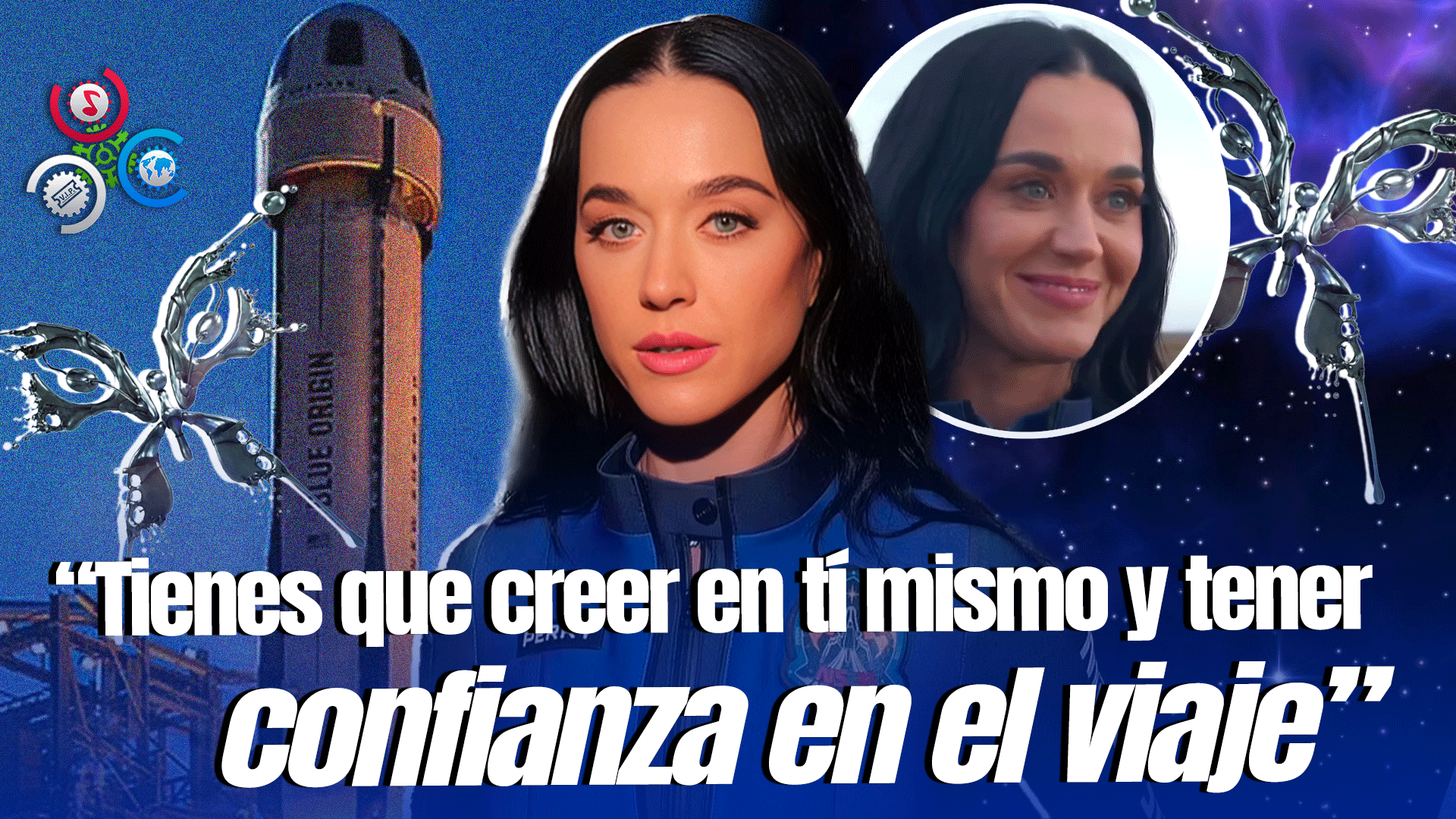 Katy Perry Hará Historia Al Viajar Con Otras Mujeres Al Espacio | Lanzamiento EN VIVO