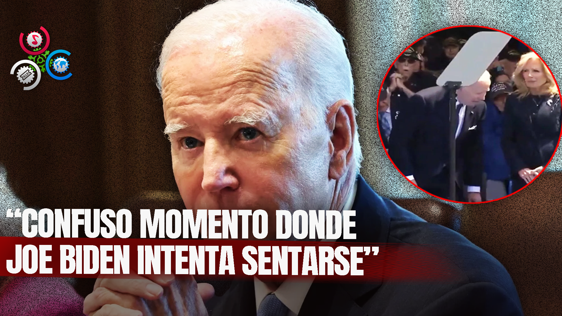 Captan A Joe Biden Con Dificultades Para Sentarse Durante Ceremonia