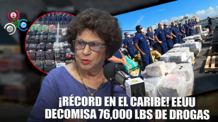 Consuelo Despradel: Eeuu Anuncia La Mayor Incautación De Dr0g4s En El Caribe Y Pacífico