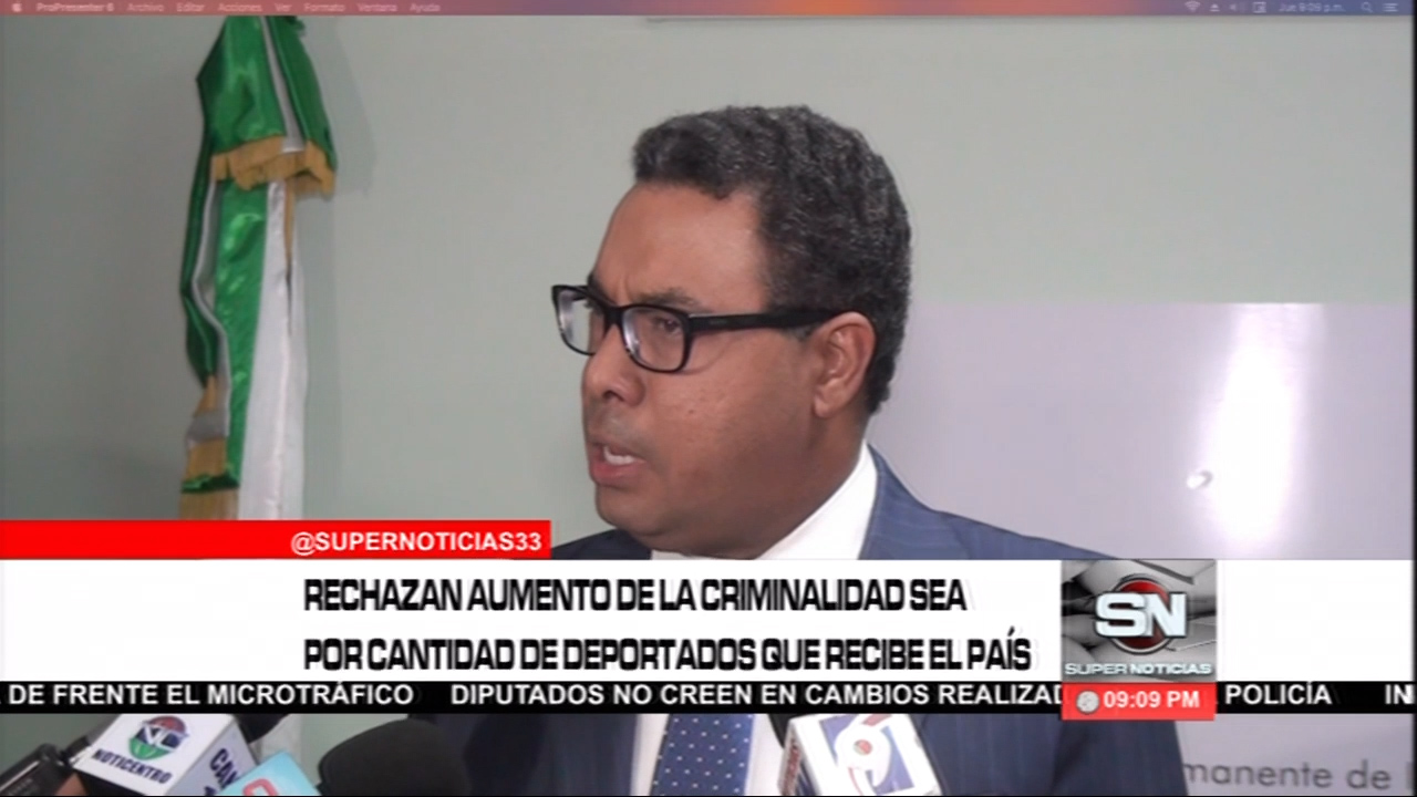 Presidente De COPPAL Rechaza Aumento De La Criminalidad Sea Por La Cantidad De Deportados Que Recibe El País