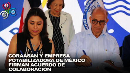 Coraasan Y Empresa Potabilizadora De México Firman Acuerdo De Colaboración Interinstitucional