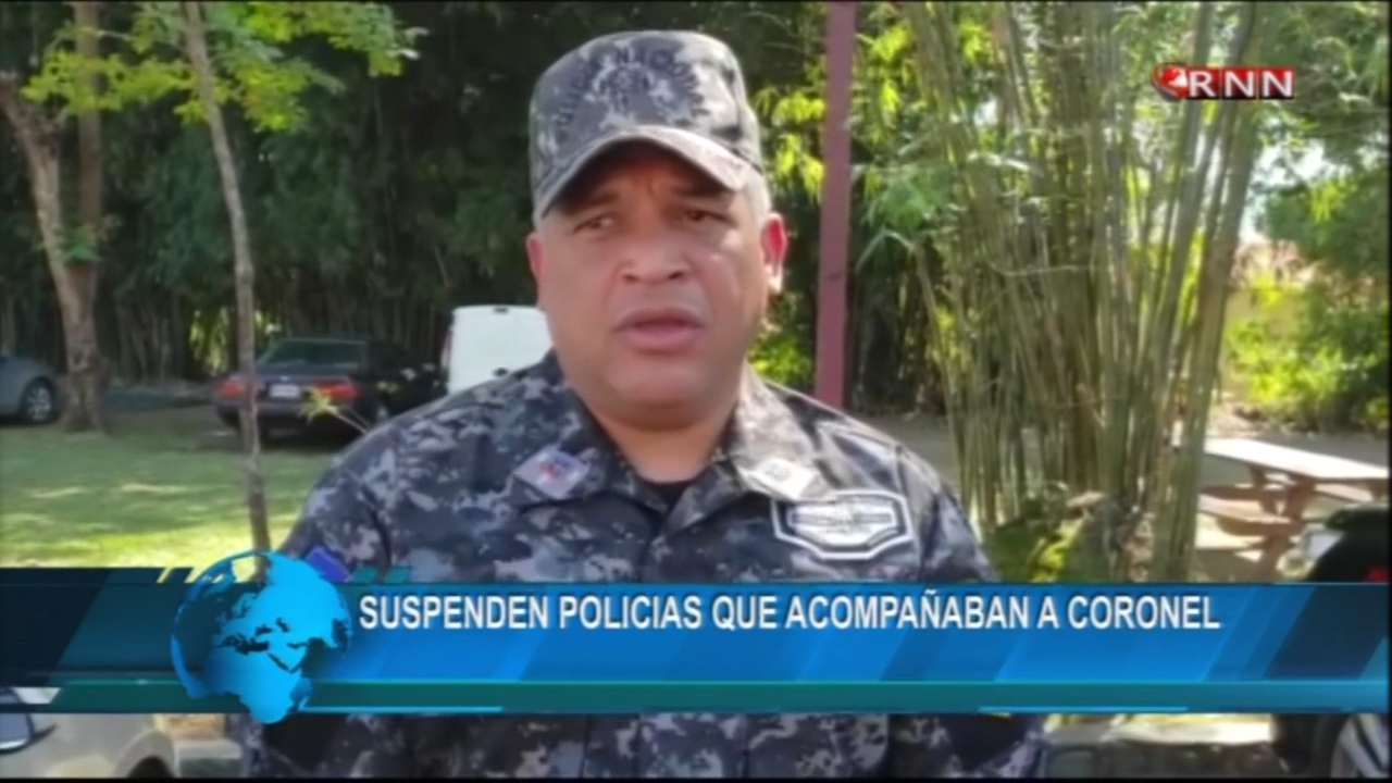 Fueron Suspendidos Y Puesto Bajo Investigación A Los Agentes Que Acompañaban Al Coronel Ramos
