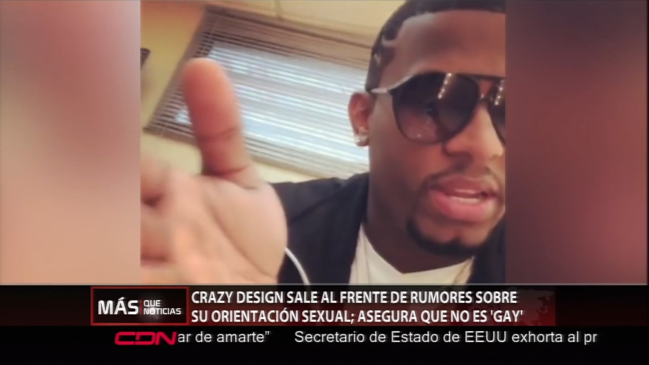 Crazy Design Sale Al Frente De Los Rumores Sobre Su Orientación Sexual Y Asegura Que No Es Gay