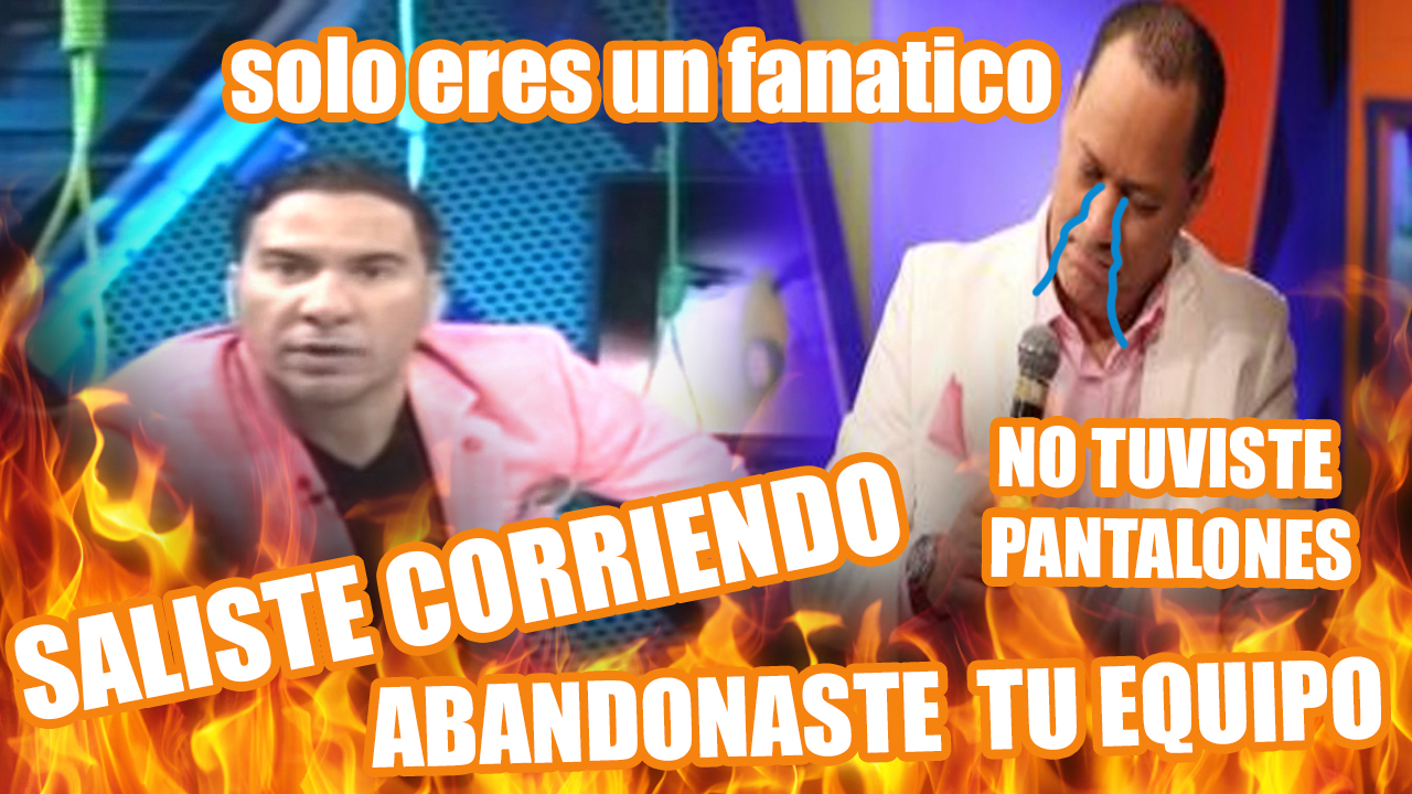 ¡SE PRENDIÓ ESTA VAINA! Cristian Casa Blanca Le Manda Fuego A Franklin Mirabal: “Tú No Tienes Pantalones, Saliste Corriendo”