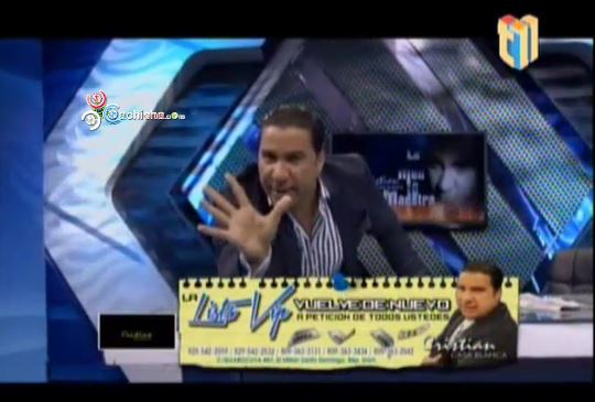 Cristian Casa Blanca Le Responde A Mariasela Álvarez #Video