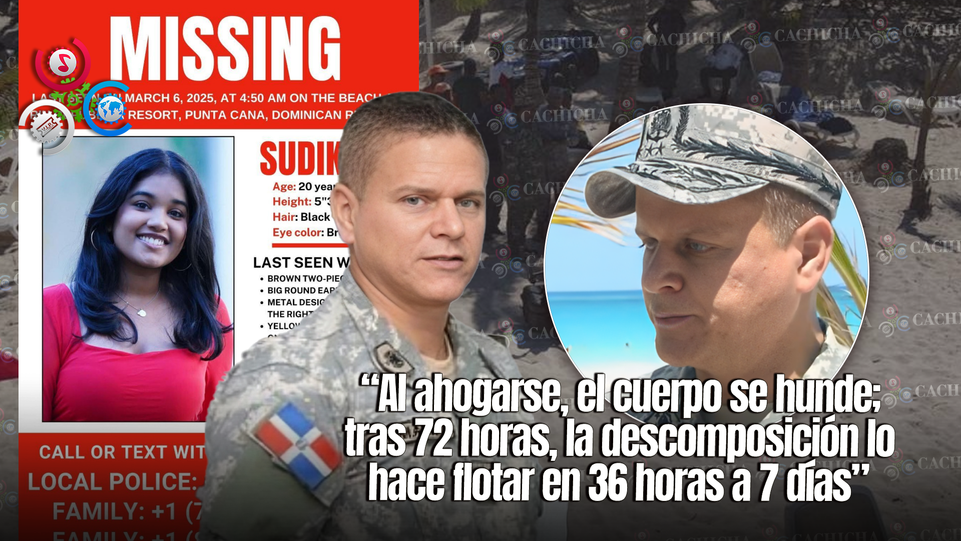 Jefe De La Armada Sobre Joven Desaparecida: ‘Puede Estar Encallada En Arrecifes O Corales’