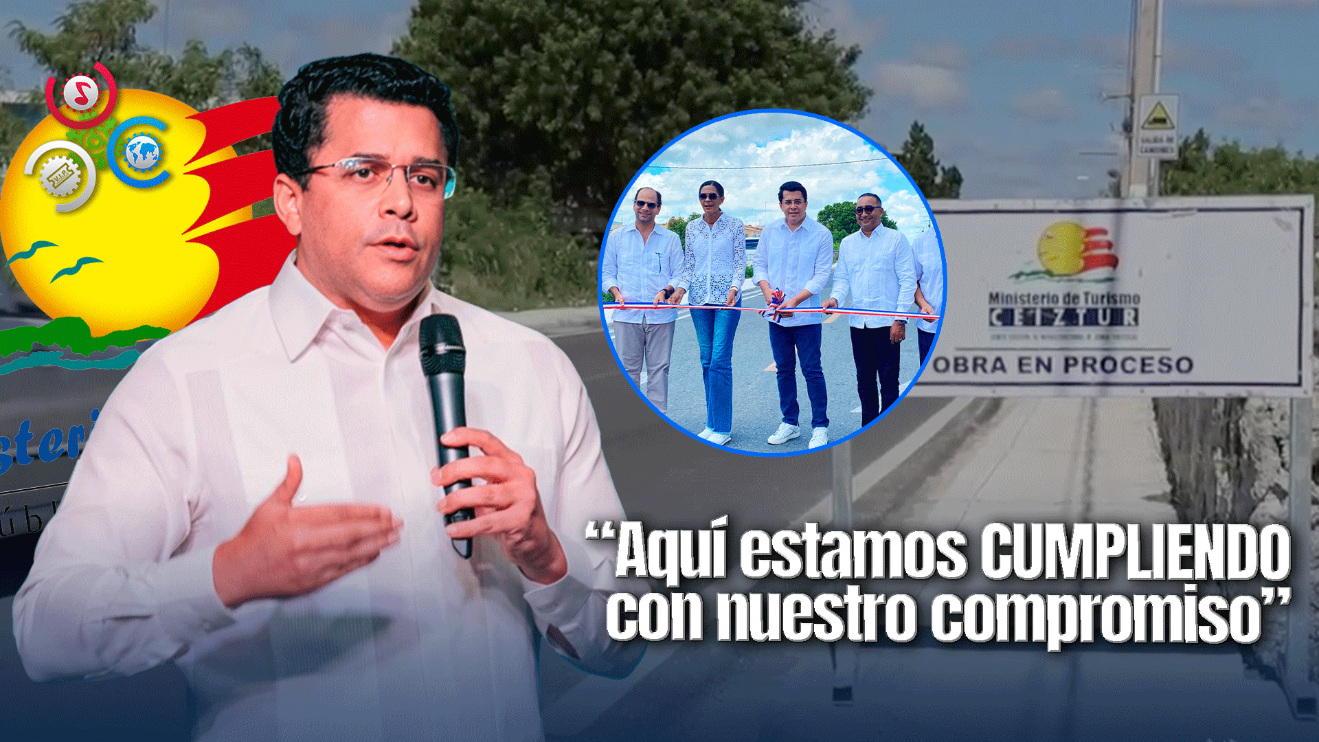 MITUR Inaugura Reconstrucción Calle Pastor Domingo De La Cruz, En Verón, Punta Cana