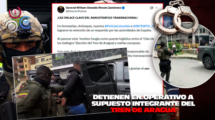 Capturan En Plena Vía Pública A Presunto Miembro Del Tren De Aragua Requerido Por España