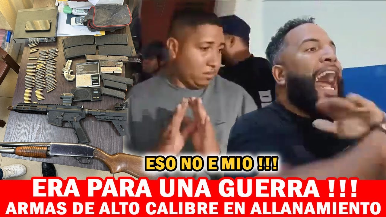 Coronel De Moca Se Tira Y Halla Calibres De Todo Tipo