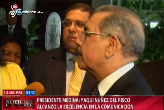 Presidente Medina Yaqui Núez Del Risco Alcanzo La Excelencia En La Comunicación #Video