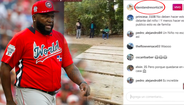 Hijo De David Ortiz Transmite En Vivo Cómo Su Padre Lo Desaloja De Casa En Samaná