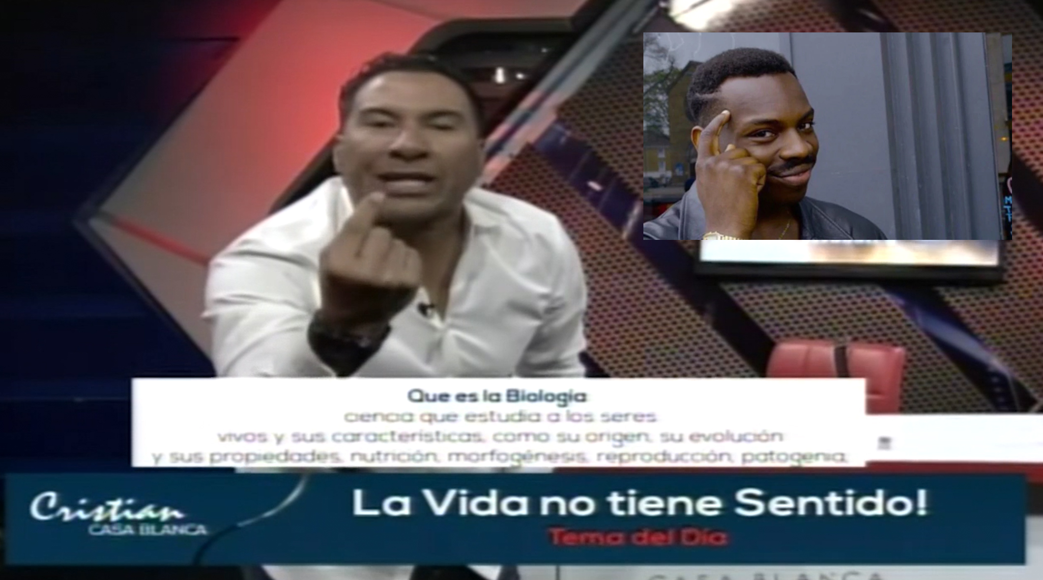 Cristian Casablanca Nos Demuestra Que La Vida No Tiene Sentido