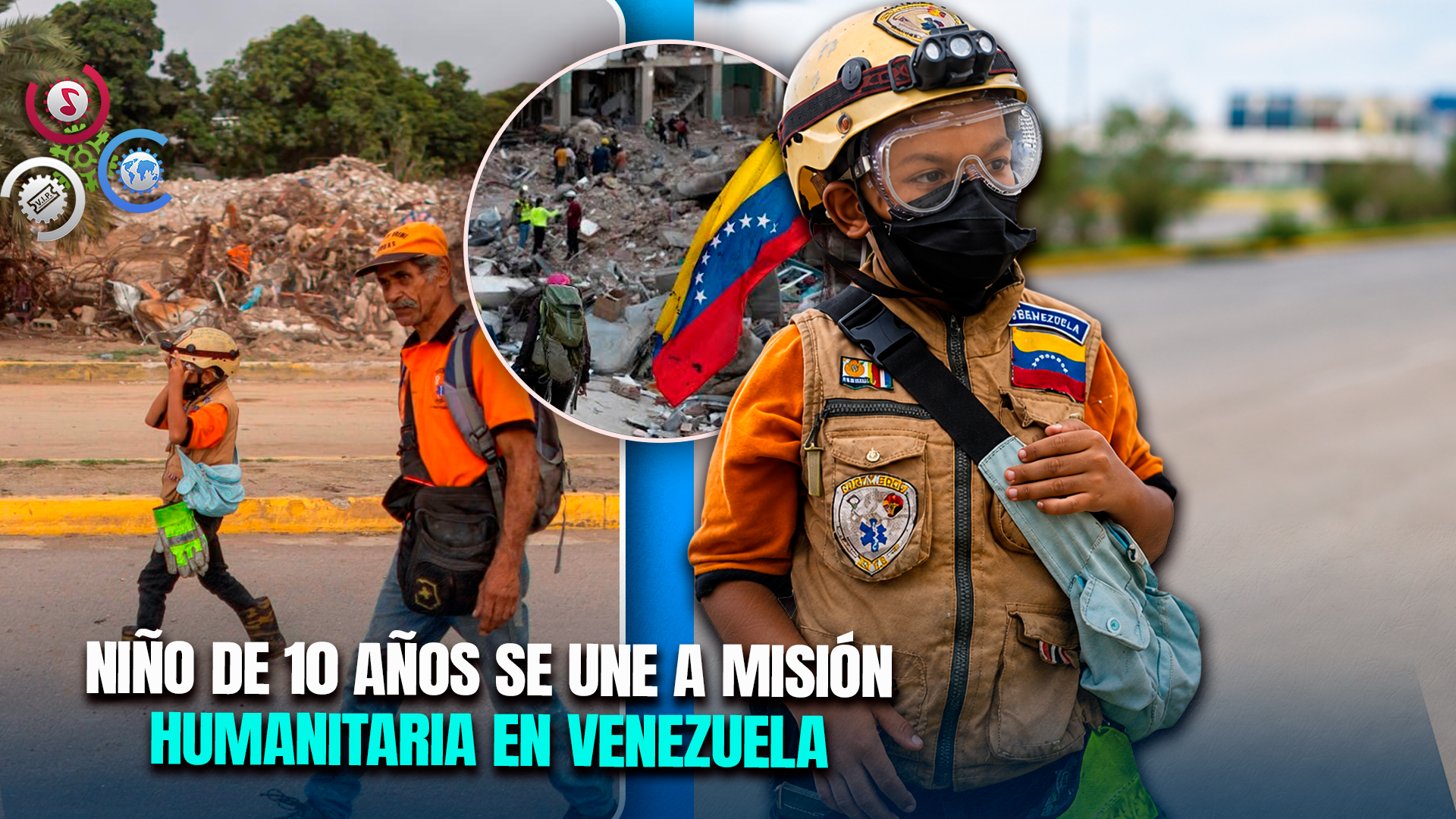 De Voluntario A Inspiración: Niño De 10 Años Participa En Misión De Rescate Tras Terremotos