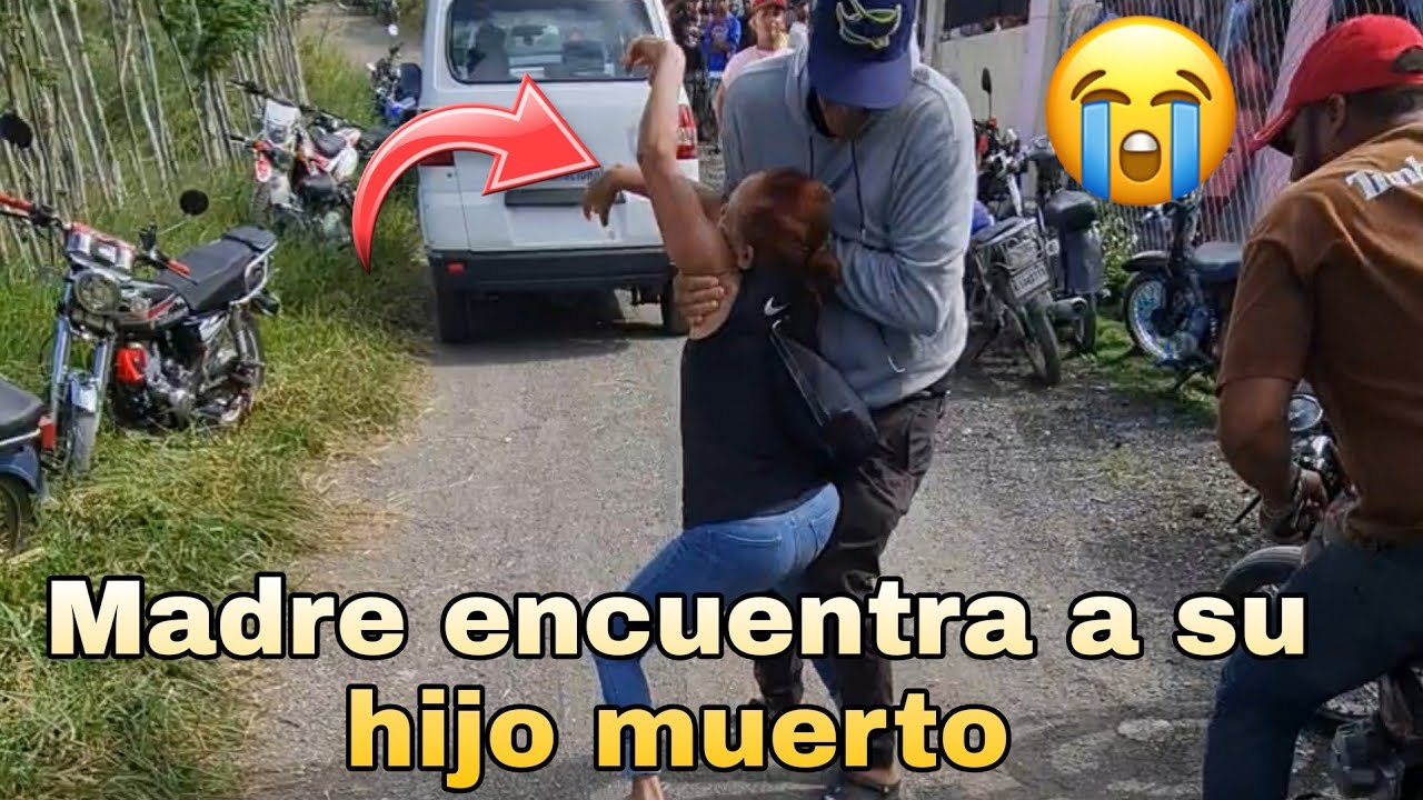 ¡INCREÍBLE: Madre Encuentra A Su Hijo Muerto En Medio De La Calle!