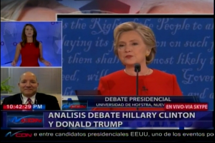 Analizando El Debate ¿Quién Cree Usted Que Ganó El Debate, Hillary Clinton O Donald Trump?