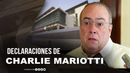 Nuevo Secretario Gral Del PLD Charlie Mariotti | Tu Mañana By Cachicha
