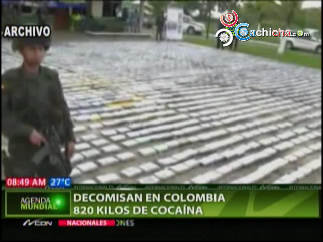 Decomisan 820 Kilos De Cocaína En Colombia